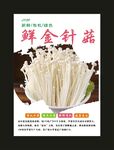 金针菇 宣传海报