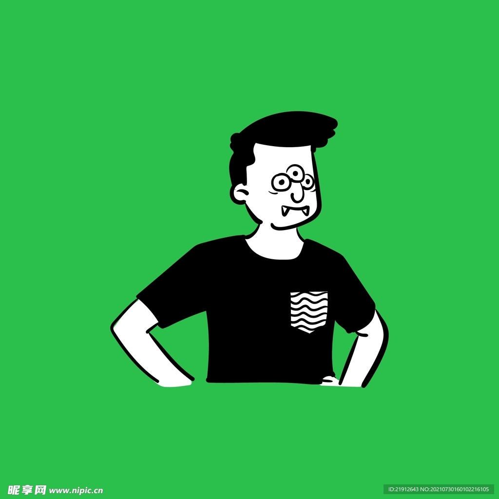 矢量卡通人物