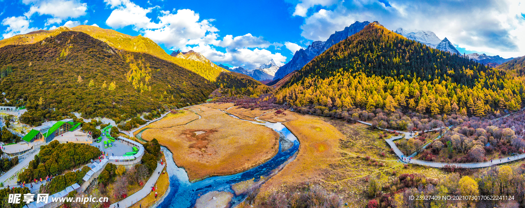 俯拍风景 