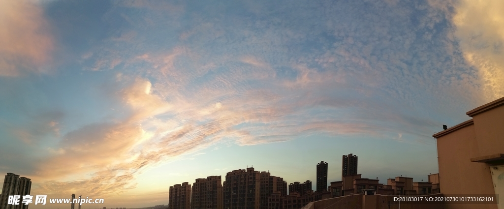 晚霞