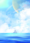 海边