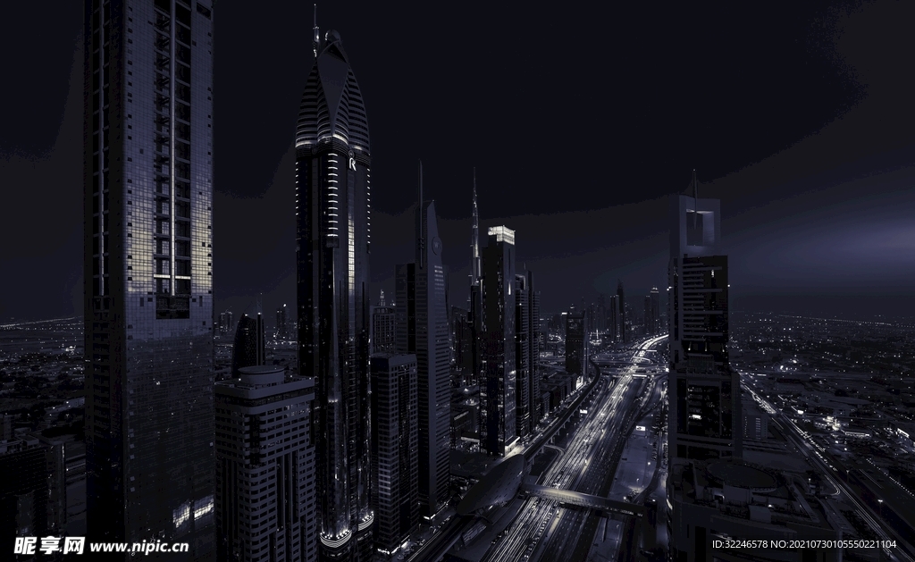 城市夜景