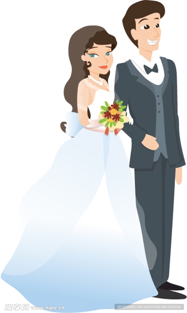 卡通婚礼