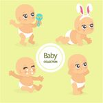 卡通婴儿