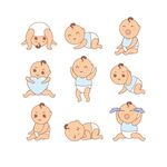 卡通婴儿