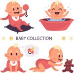 卡通婴儿