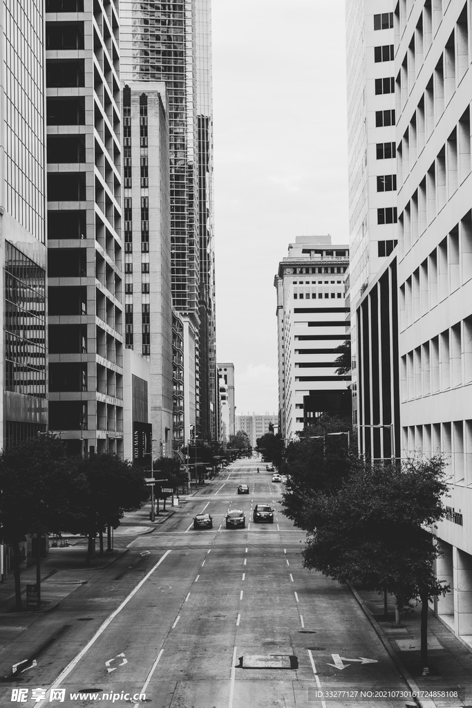 城市道路摄影
