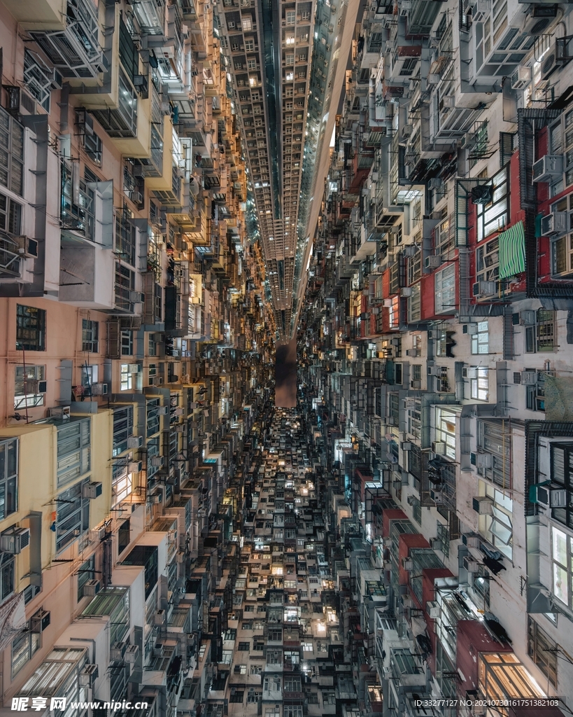 城市房子艺术摄影