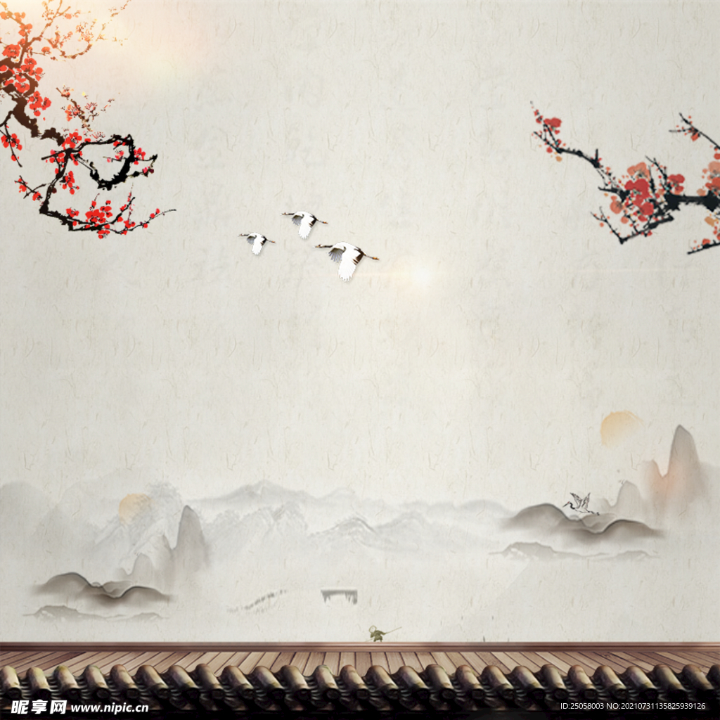 水墨风海报