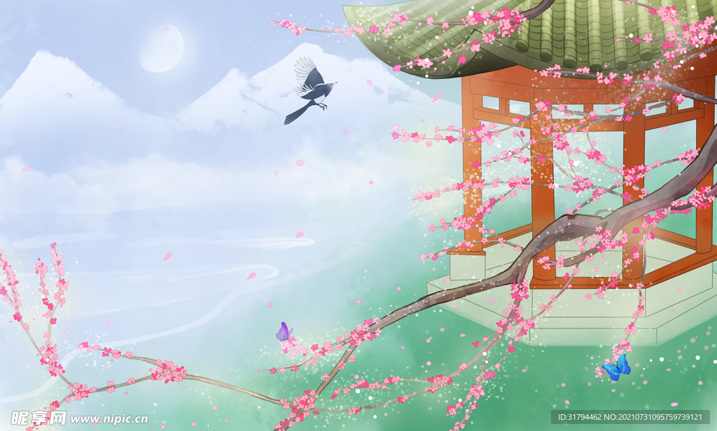 水墨山水
