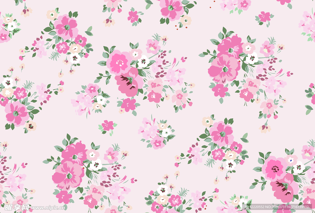 手绘花 