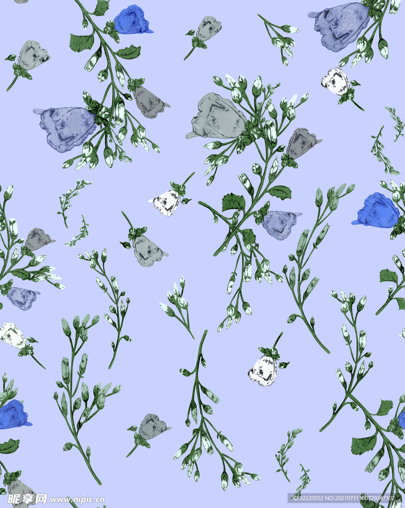 手绘花 