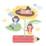 六一插画