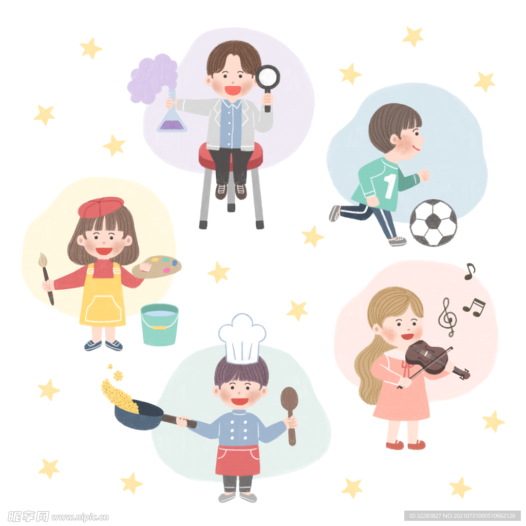 六一插画