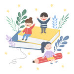 六一插画