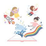 六一插画