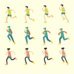 跑步
