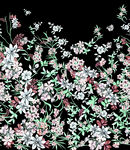 手绘花 无缝