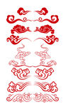 祥云图案 中国风云纹 中式花纹