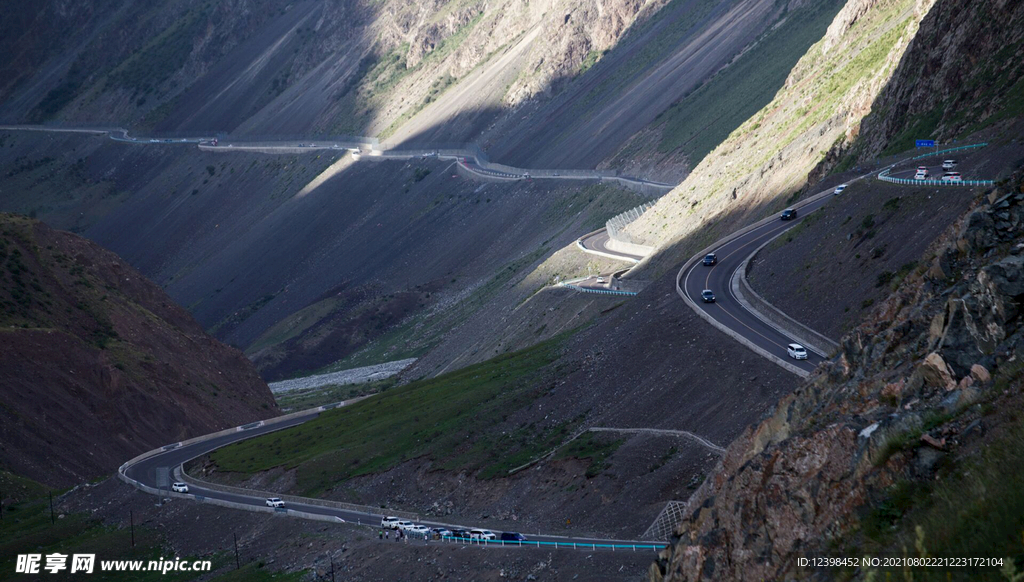 美丽的独库公路美景