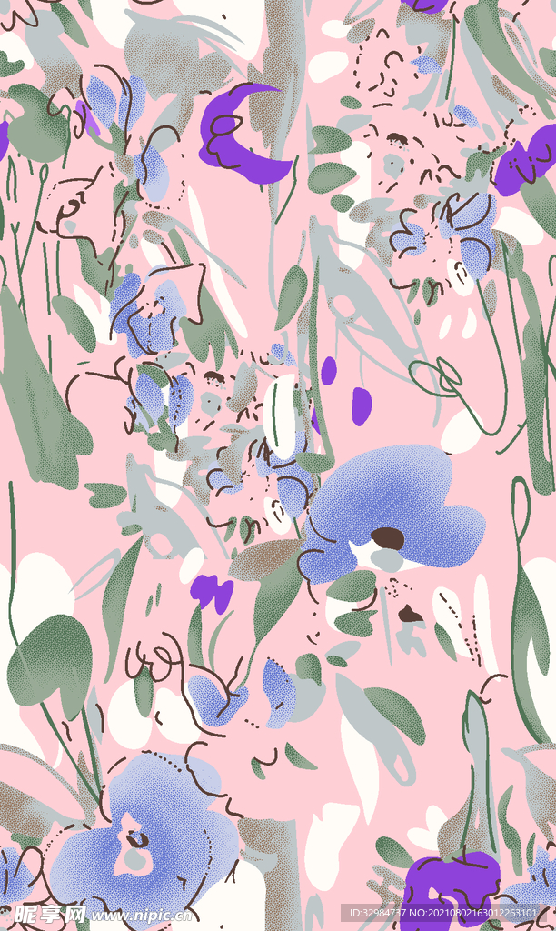 碎花