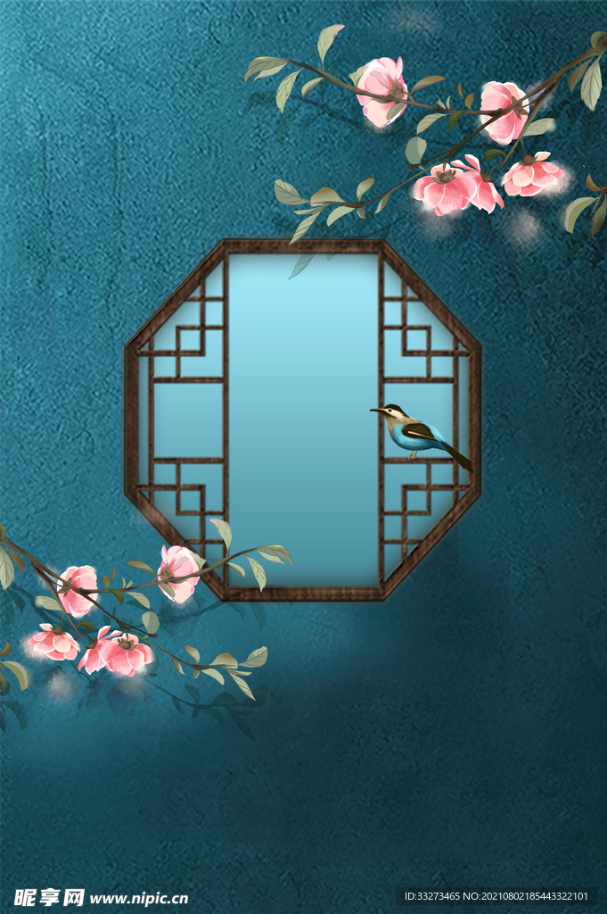 古风海报背景图