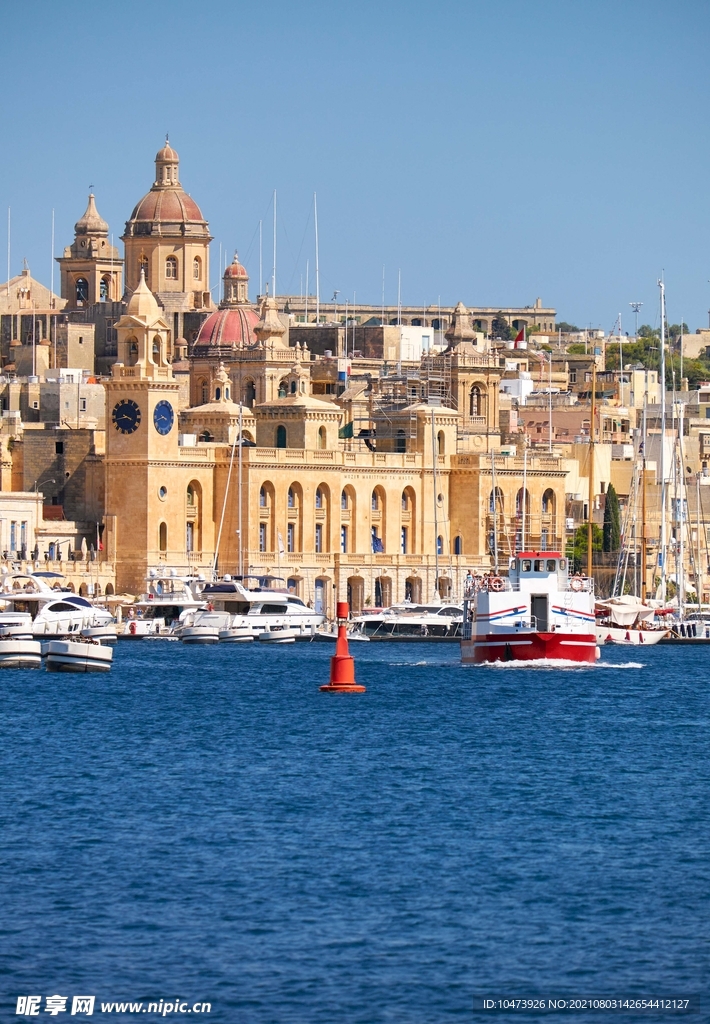马耳他比尔古历史建筑景观