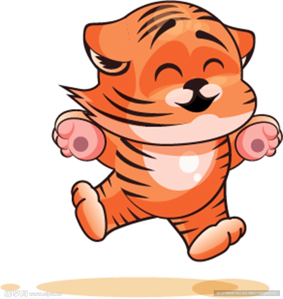 卡通老虎