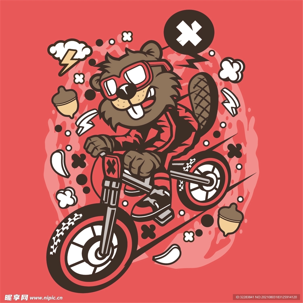 卡通松鼠