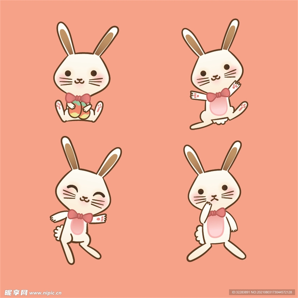 卡通兔子
