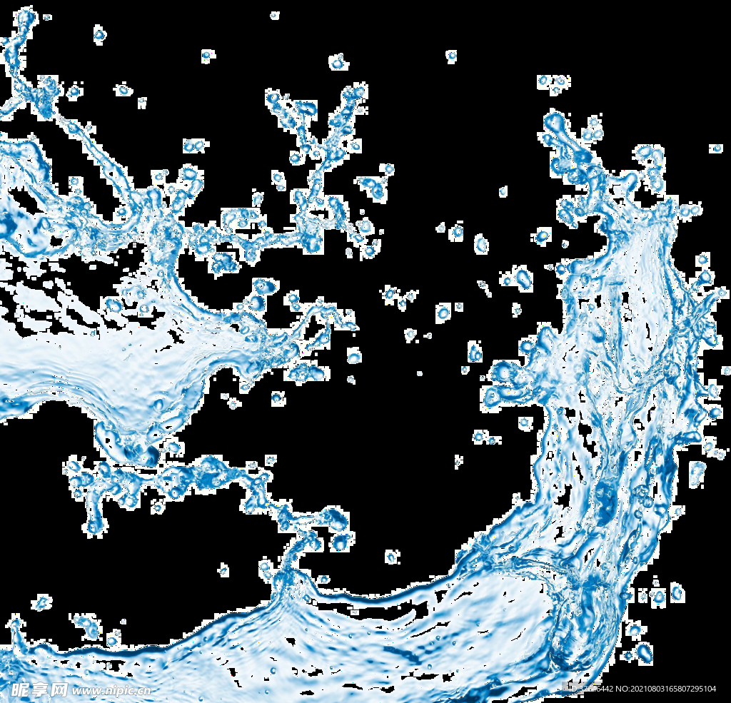 水花png免扣素材