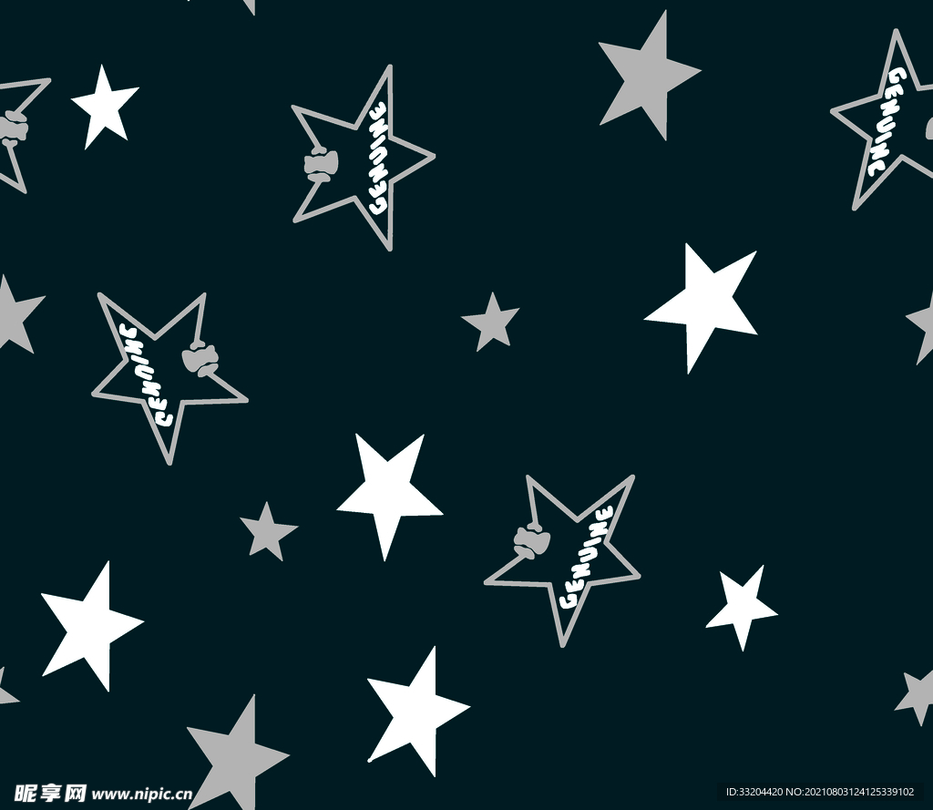 星星字母