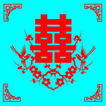 喜上眉梢剪纸