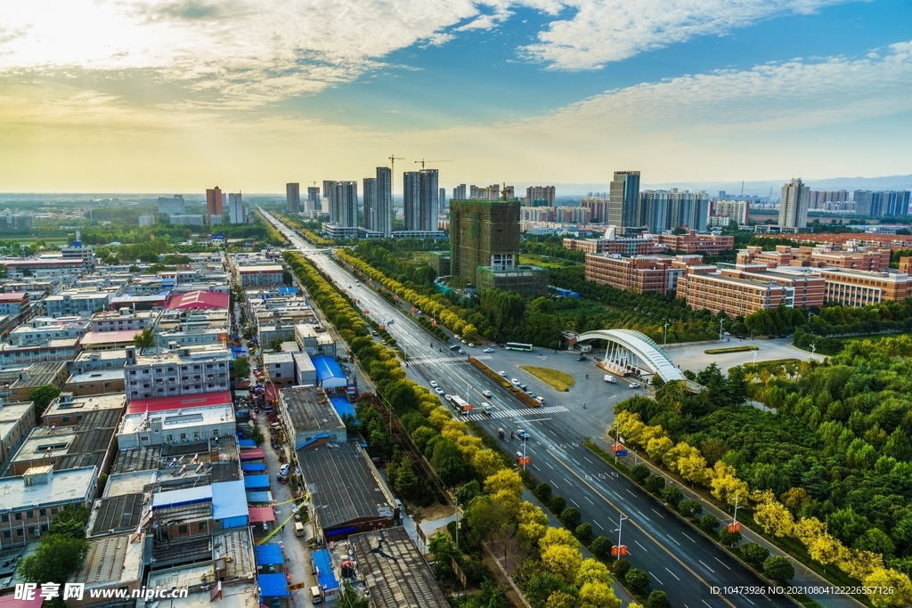 唯美城市风景图片