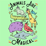 T恤动物图案 可爱图案