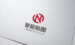 logo标志样机图片