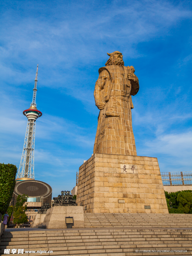 株洲神农城 神农像