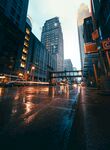 雨天城市摄影