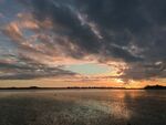 海滨夕阳风光