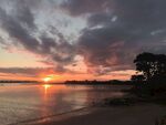 海滨日落风光