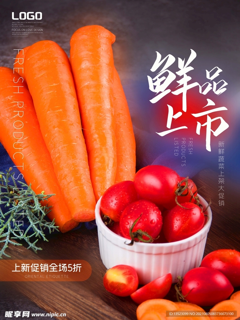 蔬菜展板