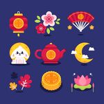  中秋节图标