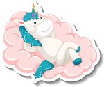 卡通独角兽  