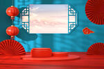c4d模型格式psd格式中国风