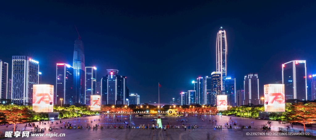 城市夜景 