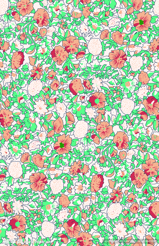 碎花