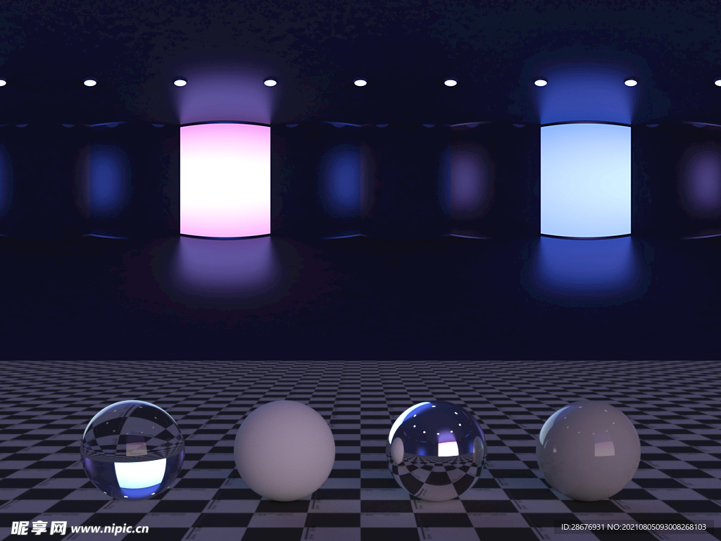 C4D室内环境HDR贴图