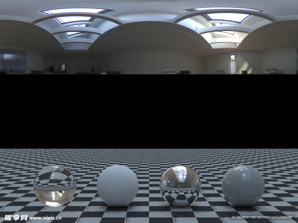 C4D室内环境HDR贴图