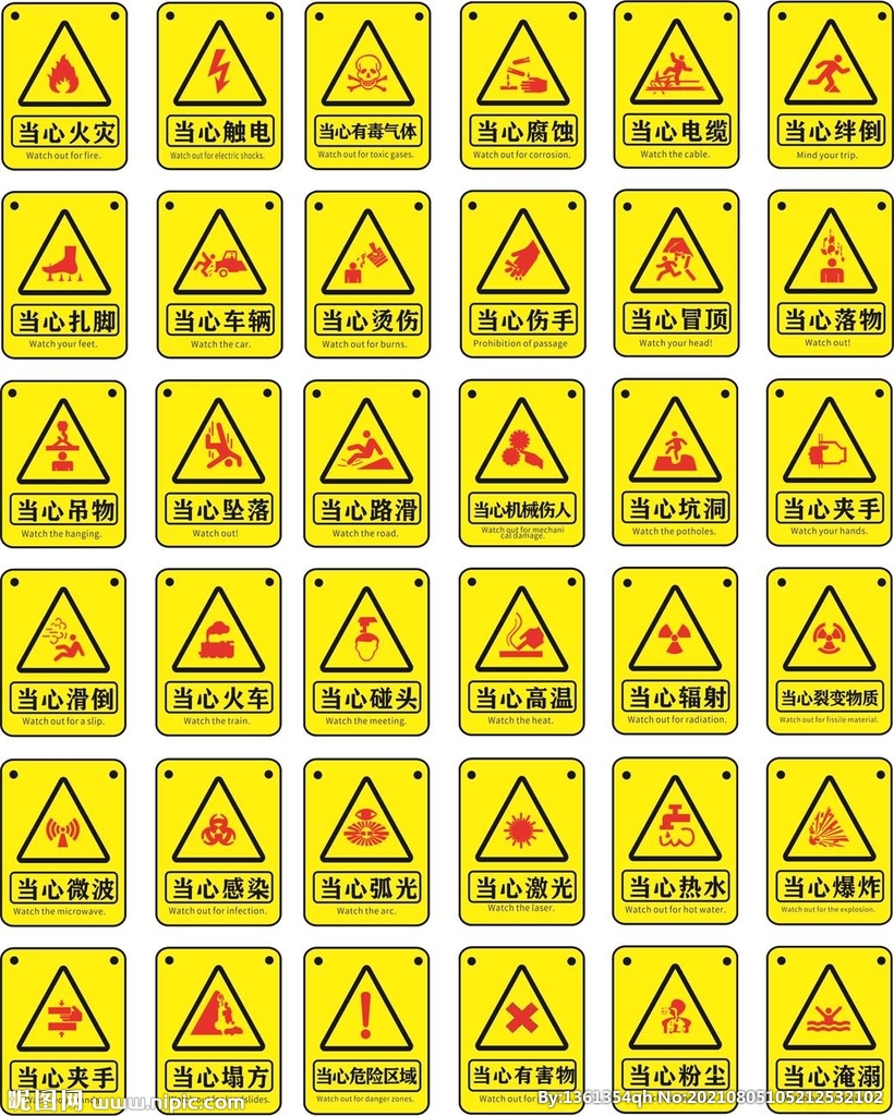 禁止安全标识