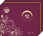 嘉玥黄记月饼盒包装展开图